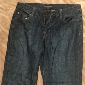 Straight leg jeans